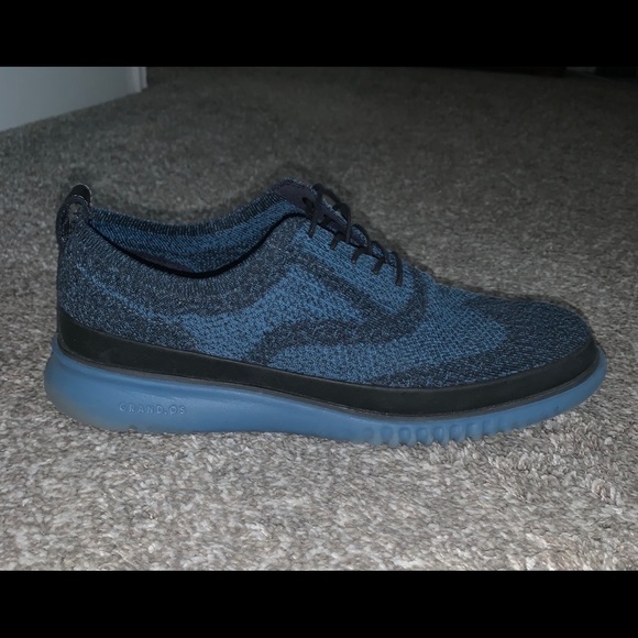 Cole Haan Other - Cole Haan wingtip Marine blue zerogrand size 10.5